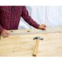 Mayes 10331 Aluminum Yardstick, 36-Inch