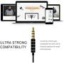 Earphones with Mic Wired Dual Drivers Heavy Bass Metal in-Ear Earbuds Balanced Armature Dynamic Hybrid TIMMKOO Headphones(Black)
