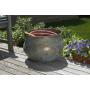 Good Directions 448B Sonoma Hose Pot, Holds Up To 150-Feet of Hose, Brass