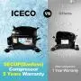 ICECO VL45 Portable Refrigerator with SECOP Compressor, 45Liters Platinum Compact Refrigerator, DC 12/24V, AC 110-240V, 0℉ to 50℉, Home & Car Use (without Insulated Cover) ICECO VL45 Portable Refrigerator with SECOP Compressor, 45Liters Platinum Compact Refrigerator, DC 12/24V, AC 110-240V, 0℉ to 50℉, Home & Car Use (without Insulated Cover)