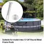 Xhwykzz 12 PCS Plastic Pool Joint Pins 10312 (2.36in) for Intex 13ft -24ft (2015 & Before) 10ft-12ft (2016 & After) Metal & Prism Frame Pools with Extra Rubber Seals Pool Replacement (White) Xhwykzz 12 PCS Plastic Pool Joint Pins 10312 (2.36in) for Intex 13ft -24ft (2015 & Before) 10ft-12ft (2016 & After) Metal & Prism Frame Pools with Extra Rubber Seals Pool Replacement (White)