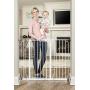 Regalo 37-Inch Extra Tall and 49-Inch Wide Walk Thru Baby Gate, Includes 4-Inch and 12-inch Extension Kit,( 4 count of Pressure Mount Kit and 4 Count of Wall Mount Kit)
