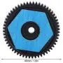T best RC Car Spur Gear, Metal 56T Spur Gear and 12T Motor Gear RC Replacement Spare Upgrade Parts Accessories for Axial SCX10 RC Car Model T best RC Car Spur Gear, Metal 56T Spur Gear and 12T Motor Gear RC Replacement Spare Upgrade Parts Accessories for Axial SCX10 RC Car Model
