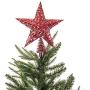 [Christmas Tree Topper Holder] - Twist-on Holiday Universal Tree Topper Stabilizer Fits All Base Types- Metal Green Support Rod with Adjustable attachments to stabilize Seasonal Treetop Ornaments