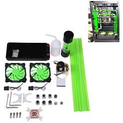 Bewinner Water Cooling Kit for PC 240mm Heat Sink CPU Water Block LED Fan Computer Cooling Kit Water Chiller Water Cooling Systems