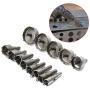 Rocaris 13Pcs 16mm-53mm Stainless Steel Carbide Tip TCT Metal Drill Bit Hole Saw Set