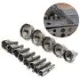 Rocaris 13Pcs 16mm-53mm Stainless Steel Carbide Tip TCT Metal Drill Bit Hole Saw Set Rocaris 13Pcs 16mm-53mm Stainless Steel Carbide Tip TCT Metal Drill Bit Hole Saw Set