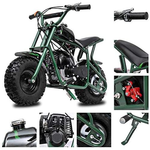 Fit Right 2020 DB003 40CC 4-Stroke Kids Dirt Off Road Mini Dirt Bike, Kid Gas Powered Dirt Bike Off Road Dirt Bikes, Gas Powered Trail Mini Bike - Ultra Edition