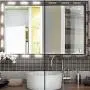 Led Vanity Mirror Lights, Hollywood Style Vanity Make Up Light, 10ft Ultra Bright White LED, Dimmable Touch Control Lights Strip, for Makeup Vanity Table & Bathroom Mirror, Mirror Not Included