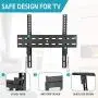 MOUNTUP Tilting TV Wall Mount Bracket for 26-55 Inch Flat Screen TVs/ Curved TVs, Low Profile TV Wall Mount TV Bracket - Easy to Install On 12'' or 16'' Studs, VESA 400x400mm Weight up to 99 LBS, MU0007 MOUNTUP Tilting TV Wall Mount Bracket for 26-55 Inch Flat Screen TVs/ Curved TVs, Low Profile TV Wall Mount TV Bracket - Easy to Install On 12'' or 16'' Studs, VESA 400x400mm Weight up to 99 LBS, MU0007