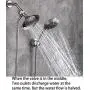 G-promise 100% Solid Metal Shower Arm Diverter for Hand Held Showerhead and Fixed Spray Head ∣ G 1/2 Two-Way Bathroom Universal Shower System Replacement Part (Brushed Nickel) G-promise 100% Solid Metal Shower Arm Diverter for Hand Held Showerhead and Fixed Spray Head ∣ G 1/2 Two-Way Bathroom Universal Shower System Replacement Part (Brushed Nickel)
