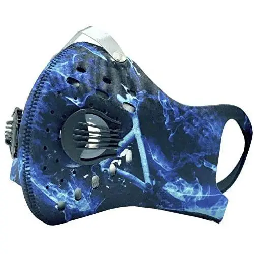 Anti Pollution Face Mask with Military Grade Activated Carbon Protection | Anti Smoke, Exhaust Gas, Dust, Pollen | Running, Walking, Cycling and other Outdoor Activities (Ice Dust) Anti Pollution Face Mask with Military Grade Activated Carbon Protection | Anti Smoke, Exhaust Gas, Dust, Pollen | Running, Walking, Cycling and other Outdoor Activities (Ice Dust)