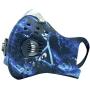Anti Pollution Face Mask with Military Grade Activated Carbon Protection | Anti Smoke, Exhaust Gas, Dust, Pollen | Running, Walking, Cycling and other Outdoor Activities (Ice Dust)