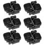 MAS Ignition Coils with Plug Wire Sets Compatible with Mercedes-Benz C CL CLK ML Class 1997-2009 OEM# UF359 5C1226