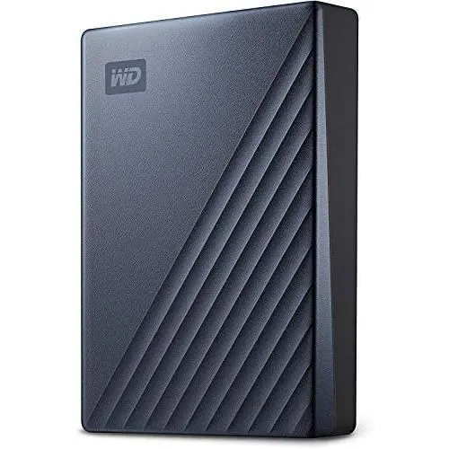 WD 2TB My Passport Ultra Blue Portable External Hard Drive, USB-C - WDBC3C0020BBL-WESN