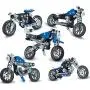 Meccano Erector, 5 in 1 Model Building Set - Motorcycles, 174 Pieces, for Ages 8 and up, STEM Construction Education Toy Meccano Erector, 5 in 1 Model Building Set - Motorcycles, 174 Pieces, for Ages 8 and up, STEM Construction Education Toy