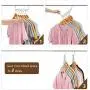 AMKUFO 4 Pack Space Saving Hangers Magic Hangers Metal Clothes Hangers Organizer Cascading Hangers Gain 80% More Space AMKUFO 4 Pack Space Saving Hangers Magic Hangers Metal Clothes Hangers Organizer Cascading Hangers Gain 80% More Space