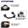 KSP Upper Control Arm Suspension Kit Tubular Black Fit For F-150, Alignment Lift 0 to 2” for 2004-2020 F150, V2.0