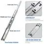 AOLISHENG Heavy Duty Drawer Slides 40 inch Full Extension Ball Bearing Drawer Slides, Heavy Duty Drawer Slides 100 lb Load Capacity 1 Pair AOLISHENG Heavy Duty Drawer Slides 40 inch Full Extension Ball Bearing Drawer Slides, Heavy Duty Drawer Slides 100 lb Load Capacity 1 Pair
