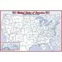 Premium State Magnet Collectors Set - 51 Magnets & Metal Board Premium State Magnet Collectors Set - 51 Magnets & Metal Board