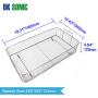 Large Commercial Ultrasonic Cleaner - DK SONIC 30L 600W Sonic Cleaner with Heater and Basket for Metal Parts,Carburetor,Fuel Injector,Brass,Auto Parts,Engine Parts,Motor Repair Tools,etc