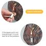 Zipper Pull Replacement Metal Zipper Handle Mend Fixer Zipper Tab Repair for Shoes Luggage Suitcases Bag Jacket (8 PCS)