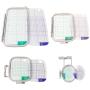 4-Piece Embroidery Hoop Set - Replaces SA442 SA443 SA444 SA445 - Hoops for Brother Machines PE-770 700 700II 750D 780D Innov-is 1000 1200 1250D - Babylock Ellure Ellure Plus Emore - Four Piece Replacement Set