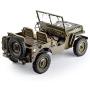RocHobby RC Car 1/6 1941 MB Scaler Remote Control Vehicle Ready Set with Transmitter and Receiver (no Batteries, Charger)