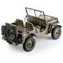 RocHobby RC Car 1/6 1941 MB Scaler Remote Control Vehicle Ready Set with Transmitter and Receiver (no Batteries, Charger)