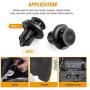 GOOACC GRC-30 120PCS Car Retainer 6.3mm 8mm 9mm 10mm Expansion Screws Replacement Kit Bumper Push Rivet Clips, 1PC Fastener Remover