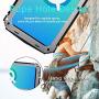 Simicoo Googel Pixel 4 XL Aluminum Alloy Metal Bumper Silicone Case Hybrid Military Shockproof Heavy Duty Armor Defender Tough Built-in Gorilla Glass Cover for Googel Pixel 4 XL (Sliver, Pixel 4XL)