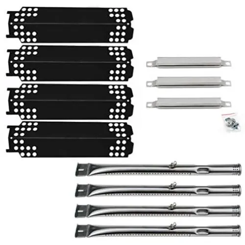Hisencn Repair kit Replacement for Charbroil 463436215, 463436214, 463436213, 467300115, 463234413, Thermos 466360113, G432-Y700-W1, G432-0096-W1, Grill Burner Pipe, Heat Plate Tent, Crossover Tube Hisencn Repair kit Replacement for Charbroil 463436215, 463436214, 463436213, 467300115, 463234413, Thermos 466360113, G432-Y700-W1, G432-0096-W1, Grill Burner Pipe, Heat Plate Tent, Crossover Tube