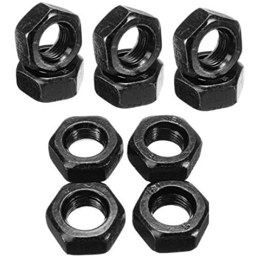 SONPP 10Pcs M10 Metal Nut Wheel Hex M10XP1.0 NT002 for JLB Racing Cheetah 1/10 Brushless RC Car Parts Accessories