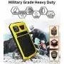 HATA iPhone 11 Metal Military Heavy Duty case, iPhone 11 Rugged Drop Tested Case with Built-in Screen Protector Kickstand Sturdy Full Body Cover (Yellow, iPhone 11) HATA iPhone 11 Metal Military Heavy Duty case, iPhone 11 Rugged Drop Tested Case with Built-in Screen Protector Kickstand Sturdy Full Body Cover (Yellow, iPhone 11)