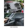 ESOW Garden Hose Nozzle 100% Heavy Duty Metal, Full Brass Nozzle & ABS Non-slip Ergonomic Grip, 4 Watering Patterns, High Pressure Metal Spray Gun for Watering Plants, Car Wash and Showering Dog