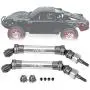 2PCS 1/10 RC Car Front Drive Shaft CVD Transmission Axle Spare Parts Compatible with Traxxas Slash 4X4 RC Truck Accessory( Titanium Gray) 2PCS 1/10 RC Car Front Drive Shaft CVD Transmission Axle Spare Parts Compatible with Traxxas Slash 4X4 RC Truck Accessory( Titanium Gray)
