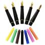 Mont Marte Calligraphy Set, 32 Piece. Includes Calligraphy Pens, Calligraphy Nibs, Ink Cartridges, Introduction Booklet and Exercise Booklet, Packaging May Vary