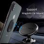 Cell Phone Ring Holder，Finger Ring Stand Universal 360 Degree Rotation Super-Thin Ring Grip for Magnetic Car Mount, All Smartphones and Tablets. (Black, 1Pack)