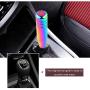 Aluminum Weighted Manual Shift knobs, Long Stick Shift Knob Gear Shifter Knobs, Car Accessories Lever Cover Head 5 inch Universal Shifter Knobs with 3 Threaded Adapters M8 M10 M12 x 1.25 (Colorful)