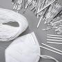 Nose Bridge Strip,100 PCS Aluminum Strips Nose Wire,Bendable Flat Wire Metal Strips for Mask Homemade DIY Making
