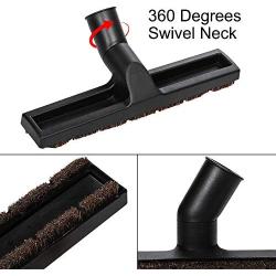 Eagles Hardwood Floor brush with 1-1/4'' Extension Wands Remplacement for most vacuum cleaner Accepting 1-1/4'' Attachment