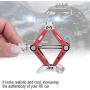 Zouminy Adjustable Metal Scissor Jack Tool Part Accessory for RC Crawler Car 1:10 Scale