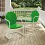 Crosley Furniture Griffith Metal Outdoor Chair - Grasshopper Green Crosley Furniture Griffith Metal Outdoor Chair - Grasshopper Green