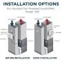 Aprilaire 700 Whole Home Humidifier, Automatic Fan Powered Furnace Humidifier, Large Capacity Whole House Humidifier for Homes up to 4,200 Sq. Ft. Aprilaire 700 Whole Home Humidifier, Automatic Fan Powered Furnace Humidifier, Large Capacity Whole House Humidifier for Homes up to 4,200 Sq. Ft.
