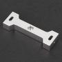 LIU-SHUNBAOAS RC Rear Beam, RC Car Upgrade Parts Metal Rear Bumper Collision Beam Replacement for WPL Military Truck