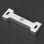 LIU-SHUNBAOAS RC Rear Beam, RC Car Upgrade Parts Metal Rear Bumper Collision Beam Replacement for WPL Military Truck