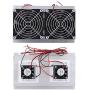 Diyeeni Semiconductor Cooler 140 W Thermoelectric Semiconductor Cooler Refrigeration Cooling Fan Heat Sink System Kit for DIY semiconductor Refrigeration System