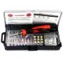 TRUArt Wood and Leather Pyrography Pen Set + 2 Extra Pens Bundle - Best Woodburning and Leather Crafts Burner Tool Kit - Comes with 34 Different Tips - Dual Power Mode - 30W and 15W, Gourd