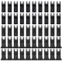 Powerextra 50 PACK Bi-Metal Wood/Metal Oscillating Saw Blades Universal Quick Release Multitool Tool Blade Japan Tooth for Bosch, Craftsman, DeWalt, Dremel, FEIN, Ridgid, TCH, Makita, Milwaukee