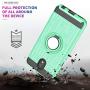 YmhxcY Compatible for LG Escape Plus Case,LG Arena 2/LG K30 2019/LG Journey LTE/LG X2 2019 Case,360 Degree Rotating Ring & Bracket Dual Layer Shock Bumper Cover for LG K30 2019-ZH Mint YmhxcY Compatible for LG Escape Plus Case,LG Arena 2/LG K30 2019/LG Journey LTE/LG X2 2019 Case,360 Degree Rotating Ring & Bracket Dual Layer Shock Bumper Cover for LG K30 2019-ZH Mint